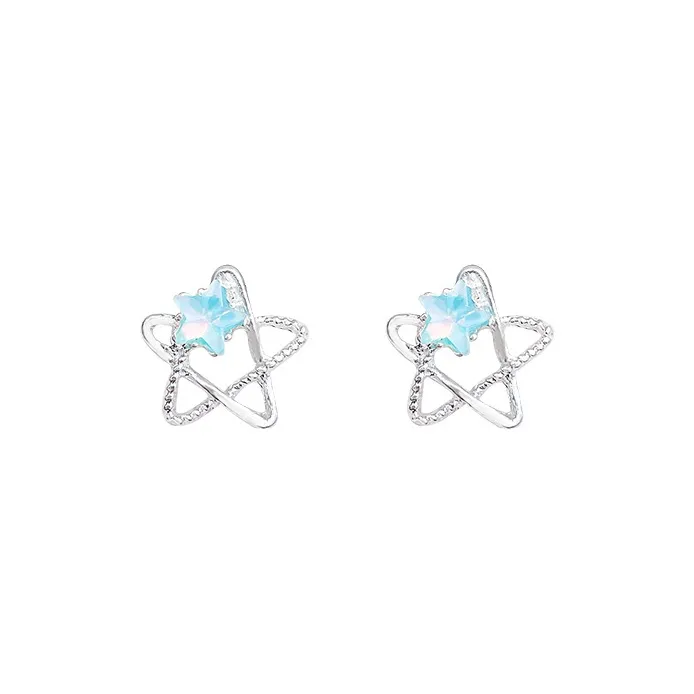May10th S25 Sterling Silver Stud Stud Earrings Women's-0