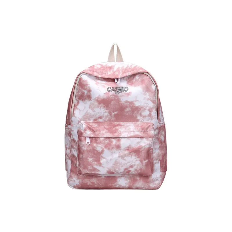 CARTELO Nylon Portable Backpack Travel Laptop Bag Backpack Medium Size Unisex Gray/Green Pink Sky Blue-6