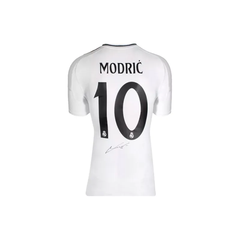Three For Real Madrid Team Jersey Icons Certificate, Deluxe Mounting Unisex-1