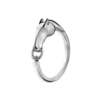 HERMES 925 Sterling Silver Bracelets Women's Silver
