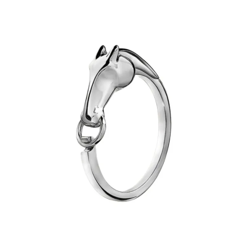 HERMES 925 Sterling Silver Bracelets Women's Silver-0
