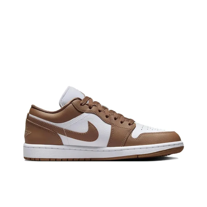 Jordan 1 Low Archaeo Brown White Women's-1