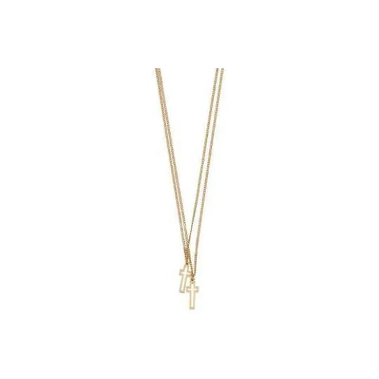 DSQUARED 2 Double Layer Jesus Necklace-0