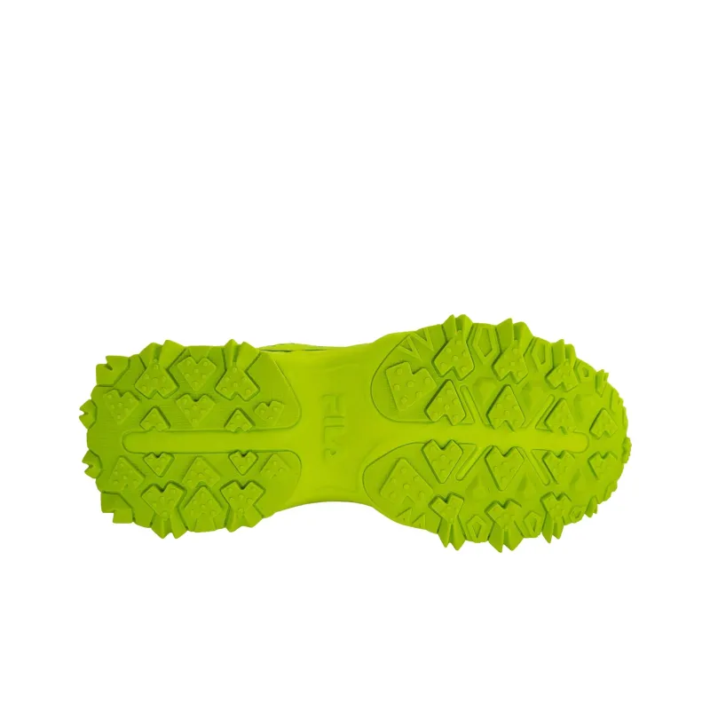 FILA Oakmont Anti-Slip Wear-Resistant Low-Top Trail Running Running Shoes Women's Yellow-3