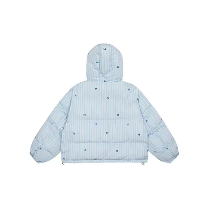 ECNR Puffer Jacket Women's Blue-1