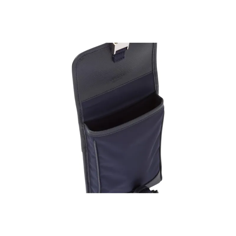 PRADA Re Nylon Recycled Polyamide Cell Phone Pouch Men's Marine-4