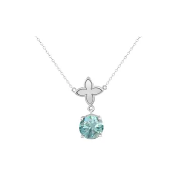 Vegetarian 925 Sterling Silver Necklaces Unisex