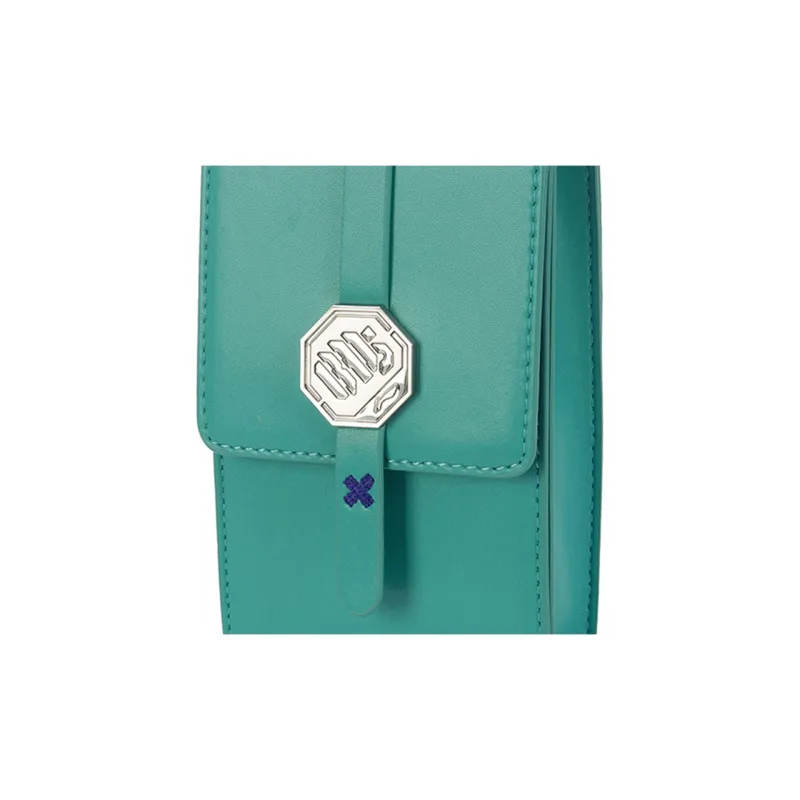 LiNing Synthetic Leather Crossbody Bag Regular Unisex Green-3