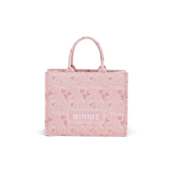 Disney Minnie Series Canvas Tote Handbag Women's Pink