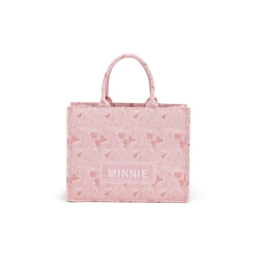 Disney Minnie Series Canvas Tote Handbag Women's Pink