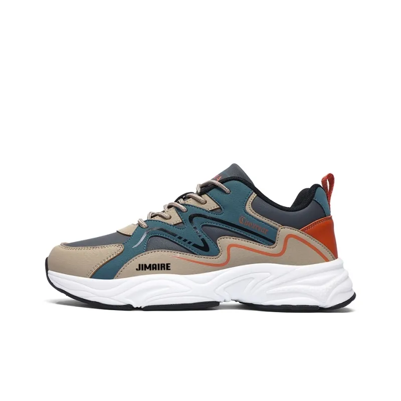 King Jinmai Anti Slip Wear Resistant Water Resistant Lightweight Low Top Casual Shoes Men's-5