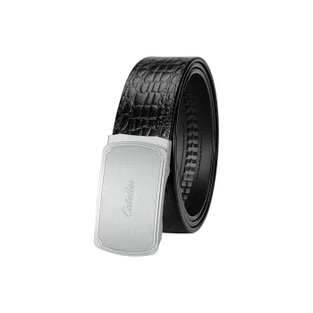 CATELLES Cow Leather Leather Belts Men's 3.8cm