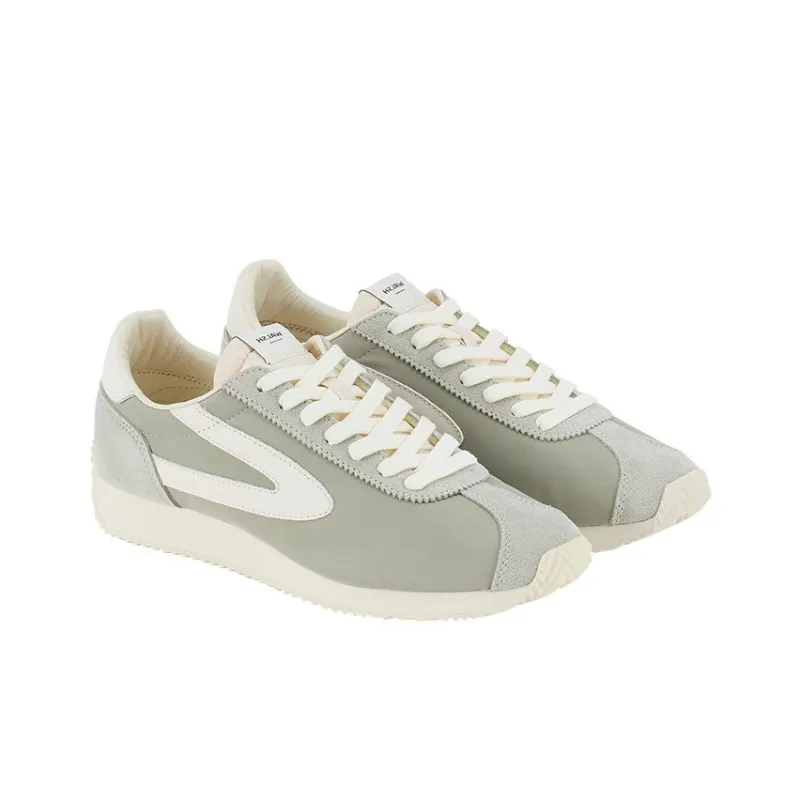 Norman Walsh Abrasion Resistant Breathable Low Top Running Shoes Unisex Beige Bean Cyan-3