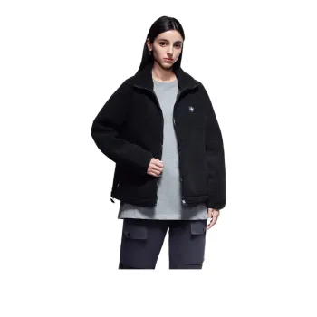 Stance Velvet feel Coat Unisex Black