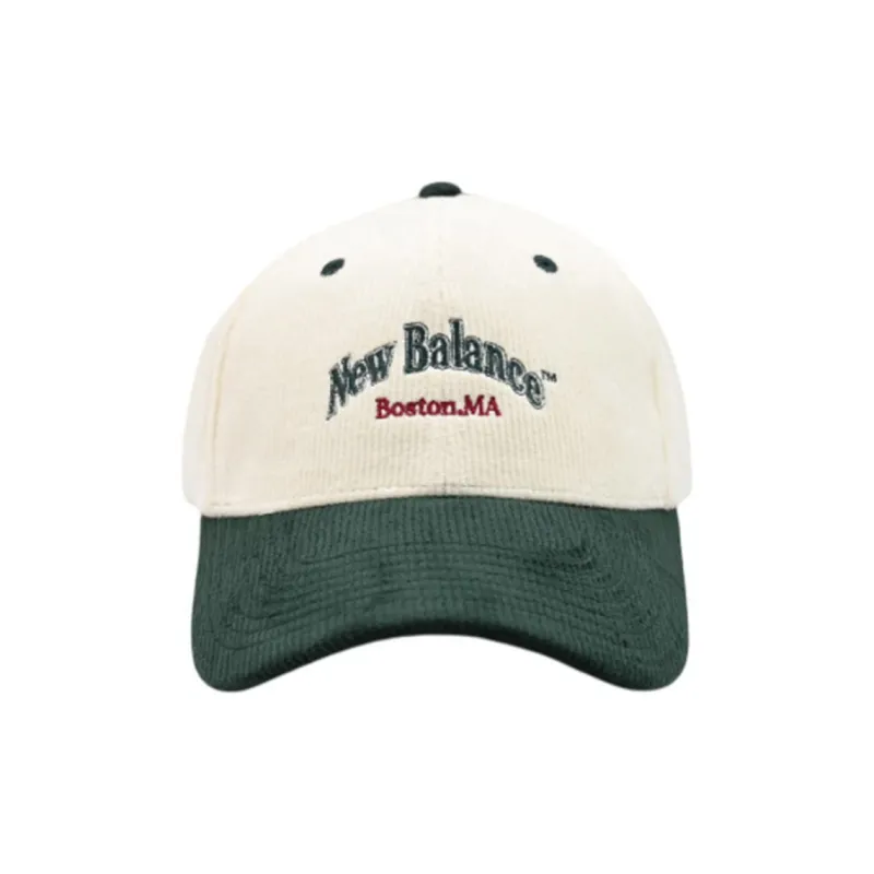 New Balance Polyester, Cotton Baseball Caps Unisex Green-1