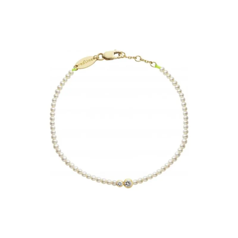 Redline Diamonds Pearls Bracelets Women's Gold-0