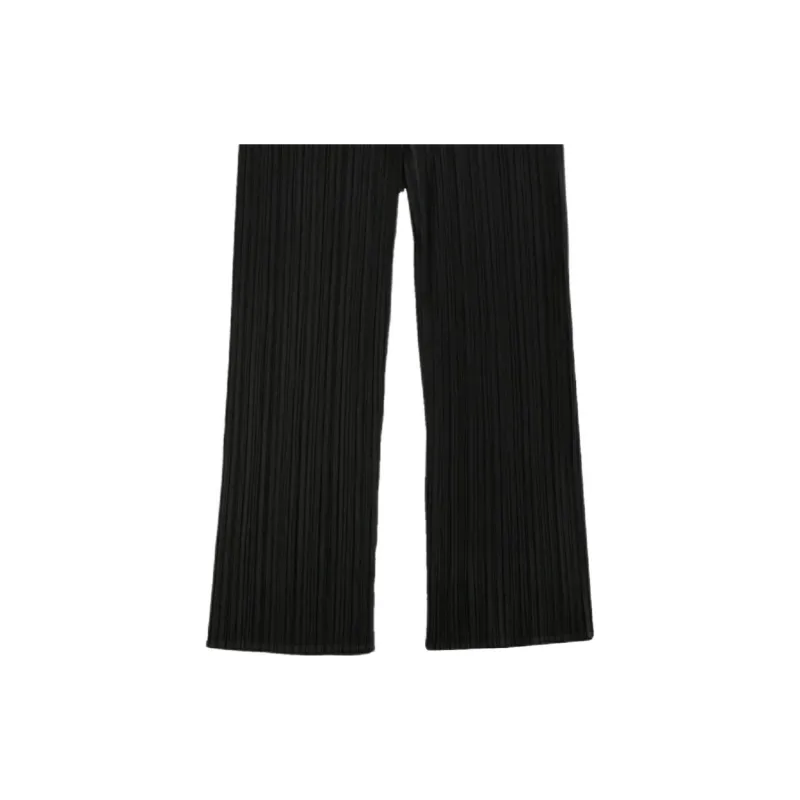 PLEATS PLEASE ISSEY MIYAKE Basics Pants 'Black'-3