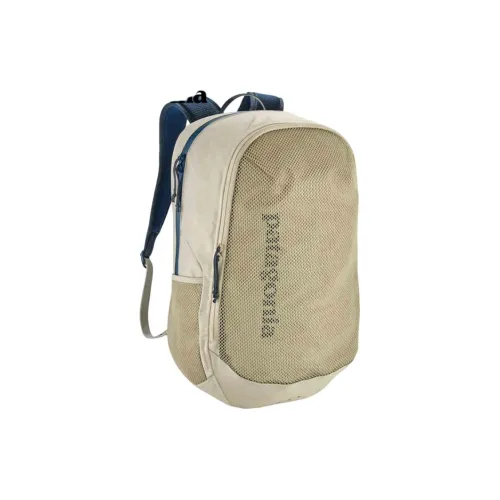 Patagonia Polyester Backpack Unisex Beige