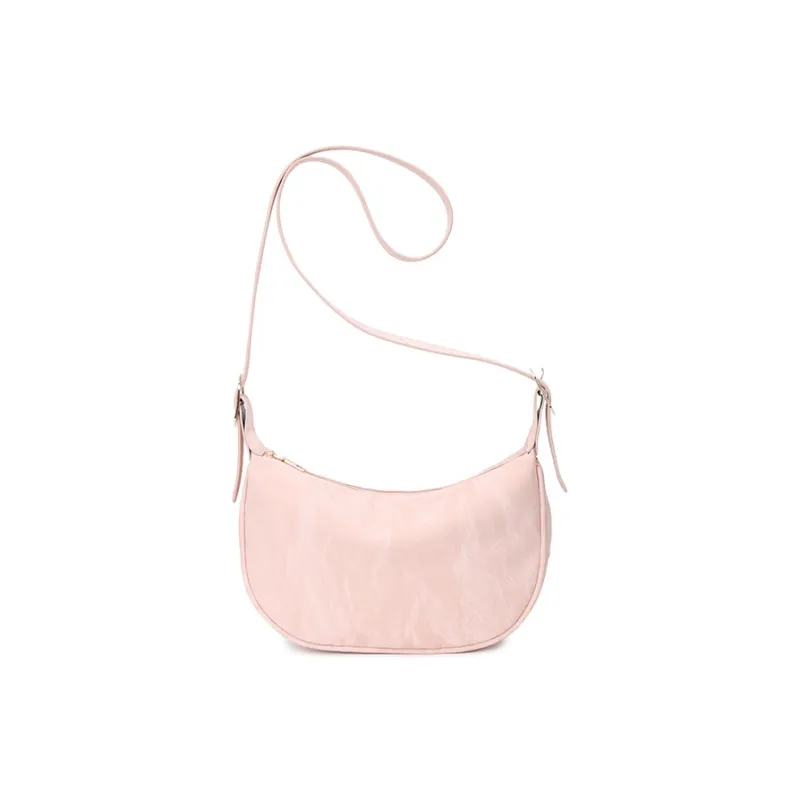 OKEKE Pu Shoulder Bag Crossbody Bag Regular Unisex White/Black/Pink/Gray-8