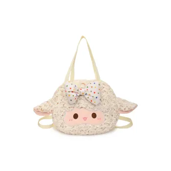 SUN ERATH&U Fuzzy Fabric Backpack Regular Women's Multicolor