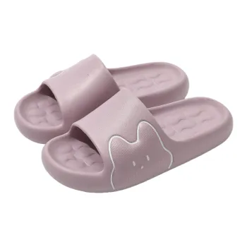 Foot Recreation Men And Women's Slippers Summer Home Indoor Bathing Slip Resistant Slippers