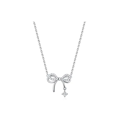 FANCI S925 Silver Set With Gemstones Necklaces Women's