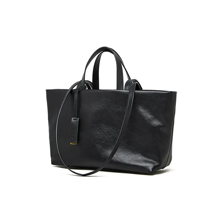 Carnival Keep Top Grain Cow Leather Tote Bag Shopping Bag Shoulder Bags Women's Multicolor-1