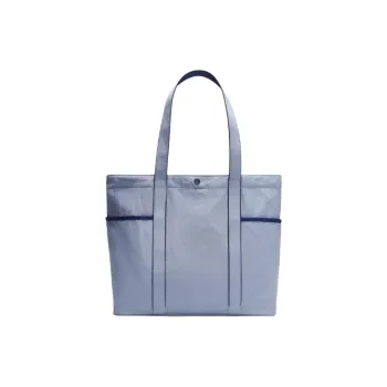 Lululemon Nylon Tote Bag, Shopping Bag, Shoulder Bag Women's Blue Willow & Larkspur Blue