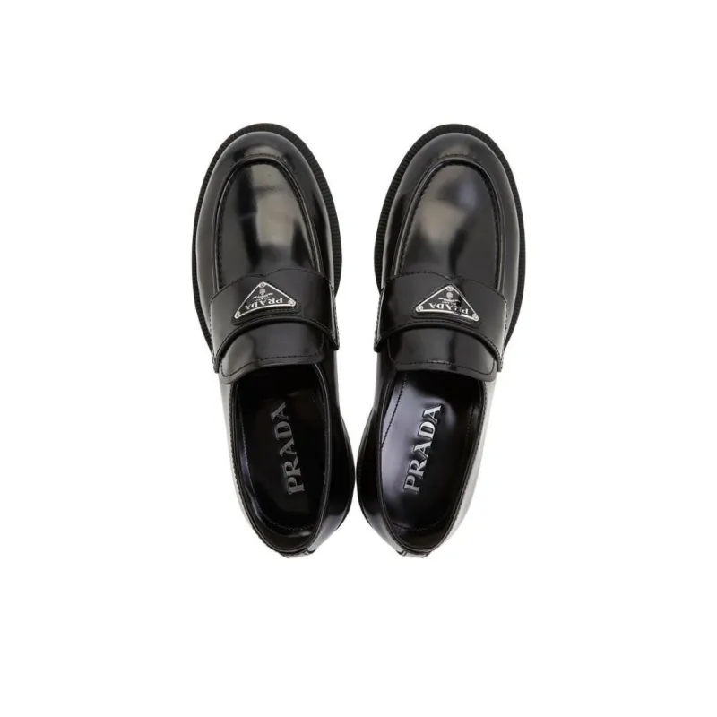PRADA Loafers Men Black-3