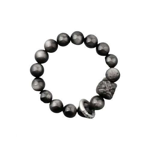 Noritake Obsidian Bead Chain Unisex