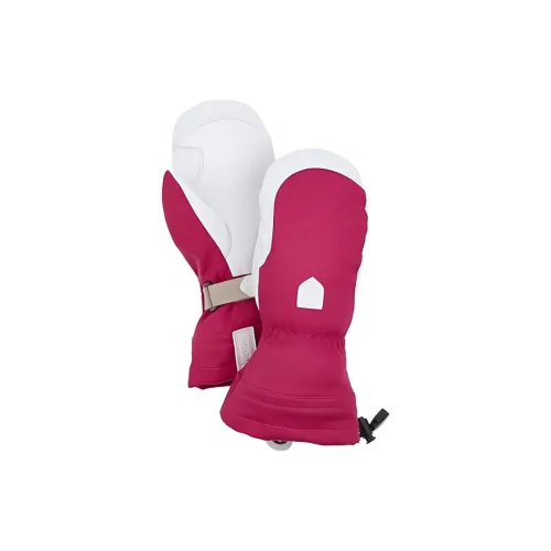 HESTRA Leather Sports Gloves Women's Pink