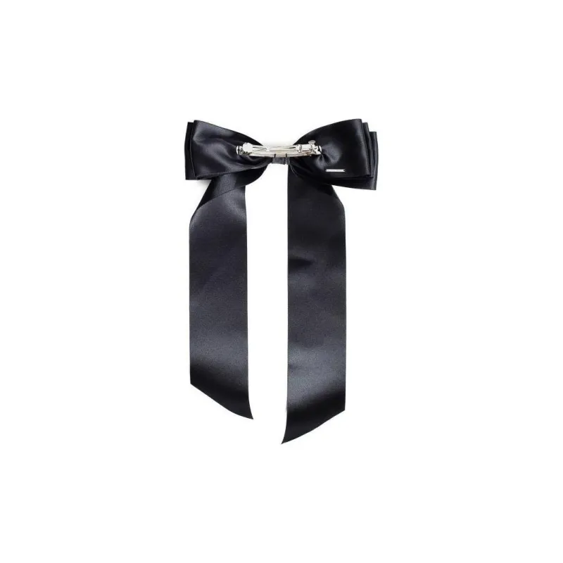 SIMONE ROCHA Floral embellished Satin Hair Bow-1