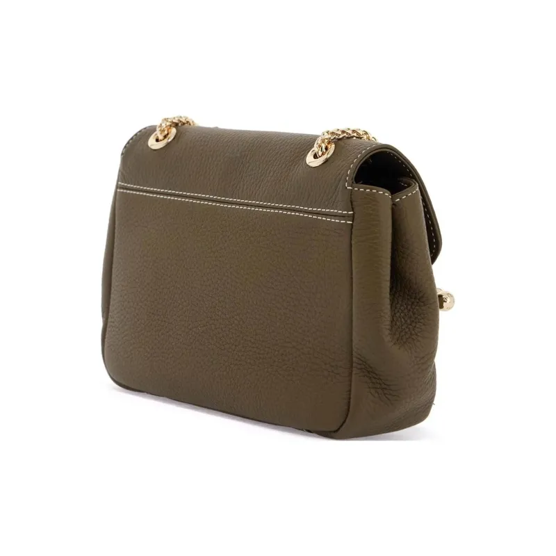 Strathberry Calfskin Crossbody Bag Shoulder Bag Mini Women's Khaki-2