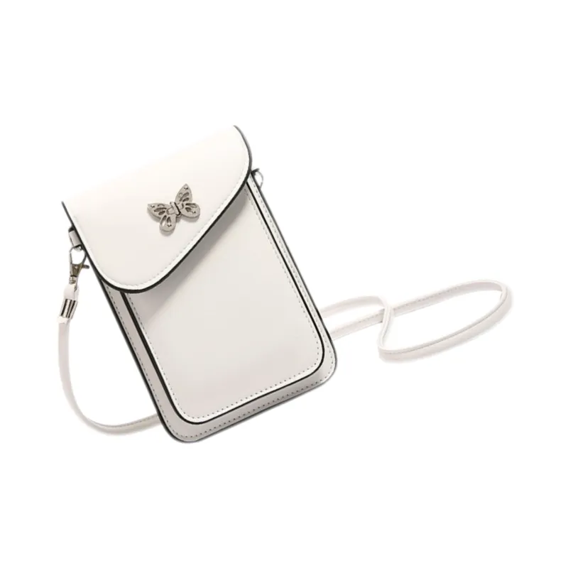OKEKE PU Crossbody Bag Shoulder Bag Regular Women's White/Black/Pink/Red/Blue/Green-2