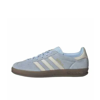 Adidas Originals Gazelle Indoor Clear Sky Off White Women's