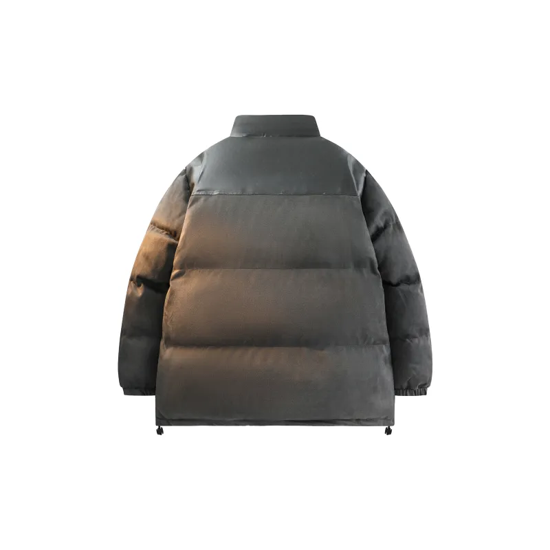 A.X.S.K Puffer Jacket Unisex Black-5
