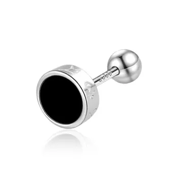 KIVA Sterling Silver Stud Earrings Unisex