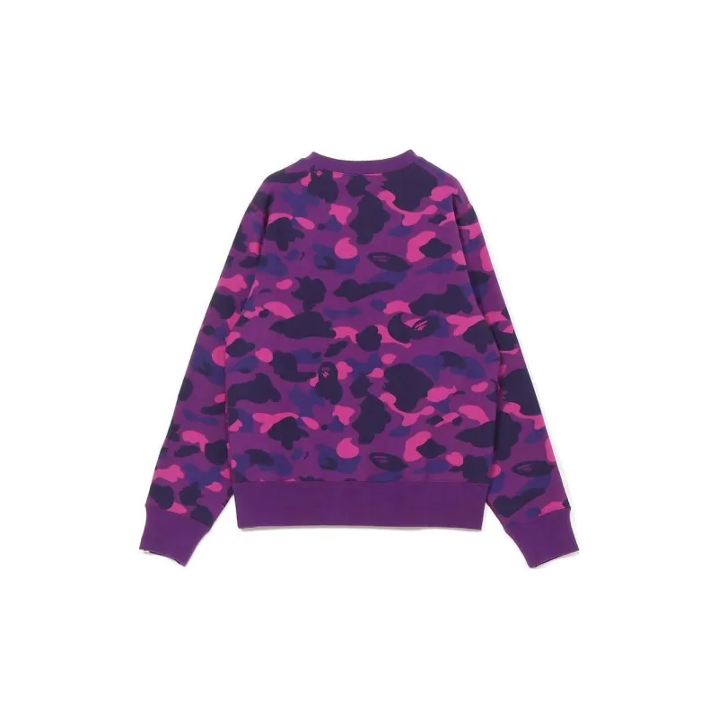Bape Color Camo College Crewneck-1