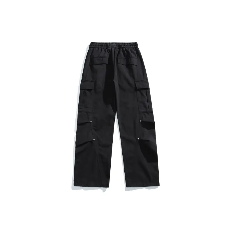 ROBINHOOD Casual Pants Unisex Khaki-13