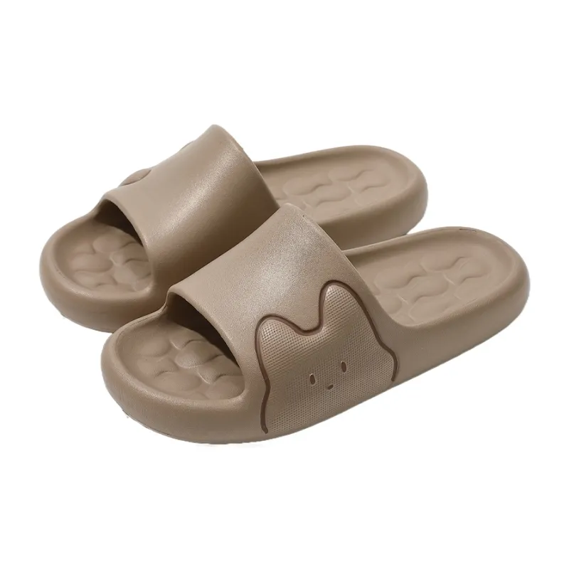 Foot Recreation Men And Women's Slippers Summer Home Indoor Bathing Slip Resistant Slippers-16