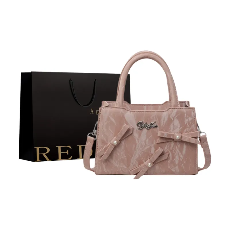 REDOO PU Shoulder Bag Crossbody Bag Handbag Regular Women's Ecru/Pink/Khaki/Black-0