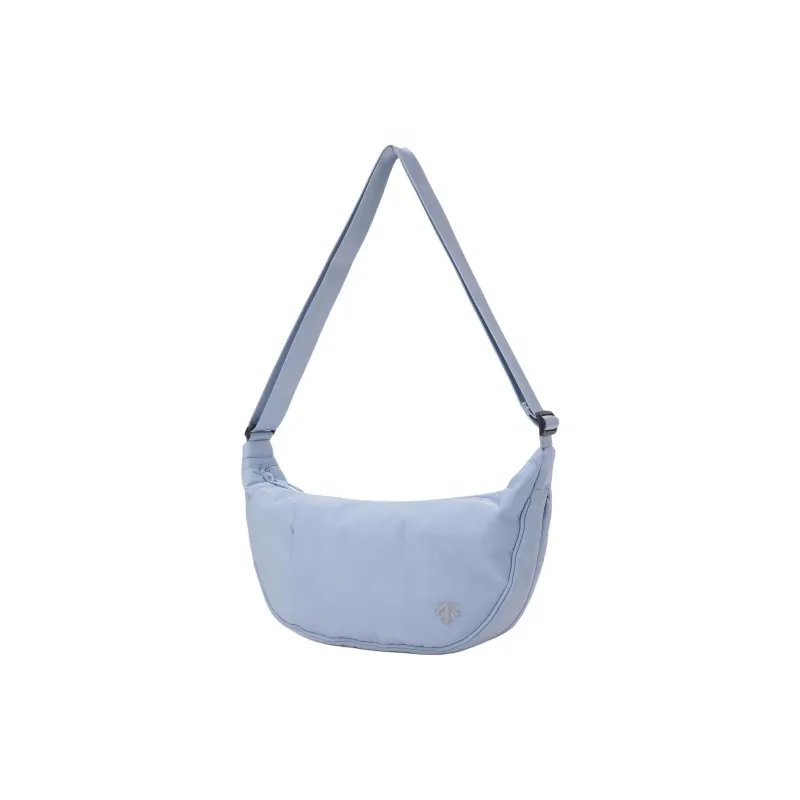 DESCENTE Nylon Shoulder Bag Small Size Unisex Blue-1