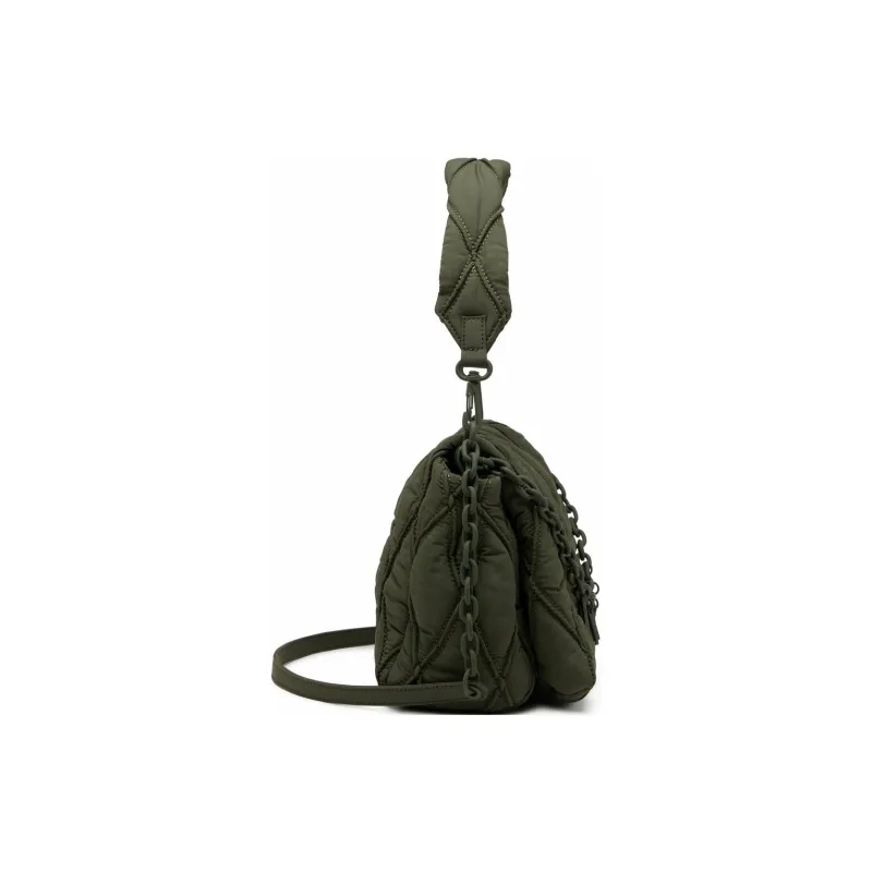 DIESEL Nylon Crossbody Bag Shoulder Bag Women's Green-2