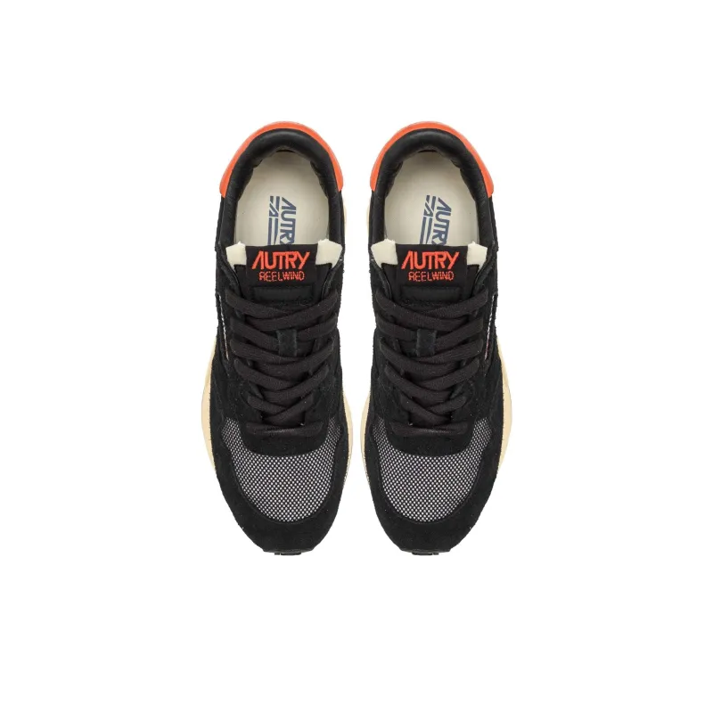 AUTRY ReelWind Slip Resistant Low Top Casual Shoes Men's Orange Black-2