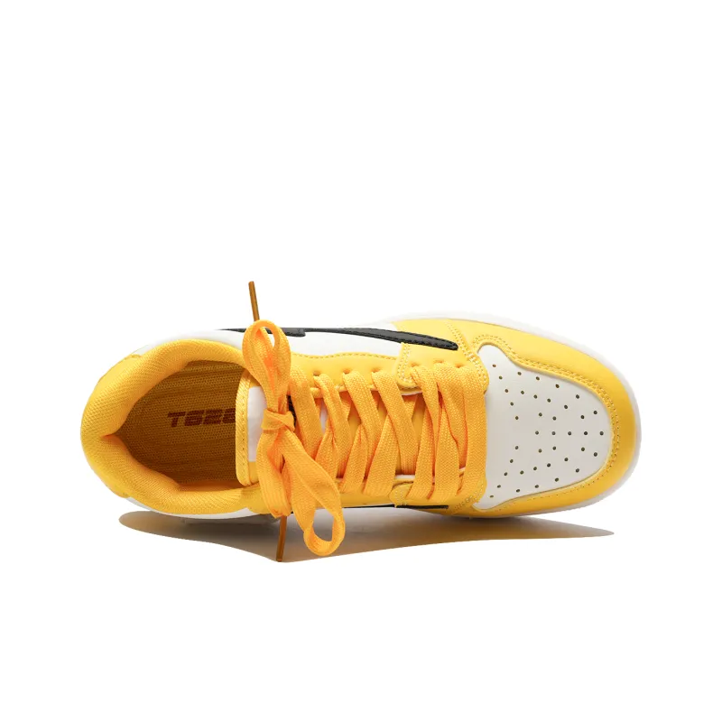 T628 Slip Resistant, Lightweight, And Breathable Low Top Skateboard Shoes Unisex-22