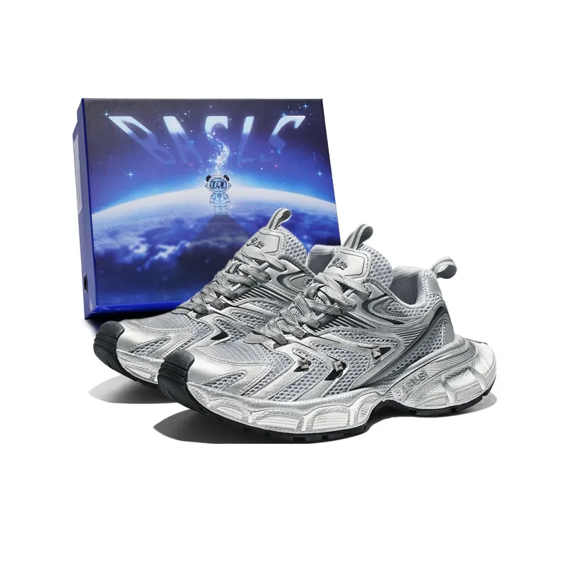 BASLS Bashe Series Lightweight And Breathable Low Top Chunky Sneakers Unisex-28