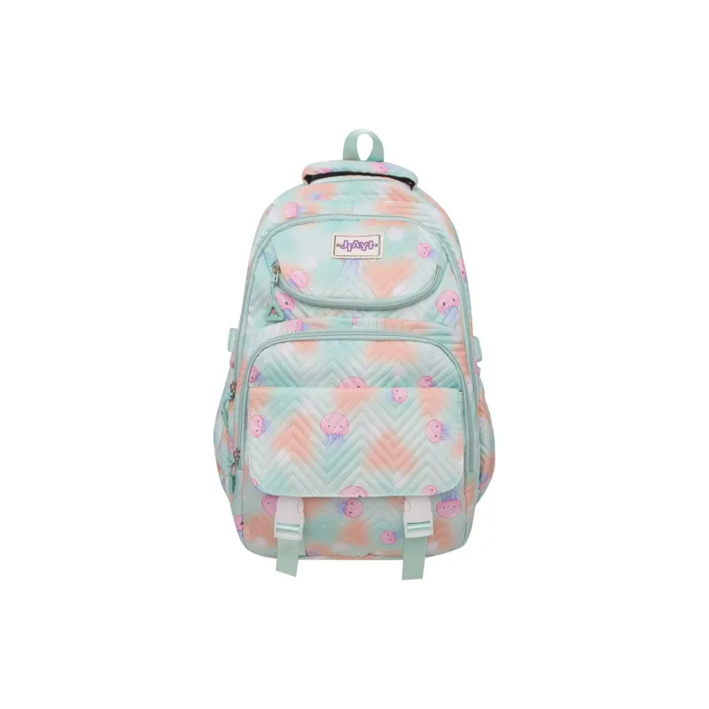 OURFUN Nylon Backpack Unisex Multicolor-6