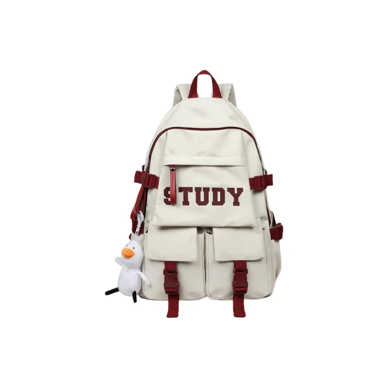 MILLIE'S Fabric Backpack Tubas Women's Ecru-1