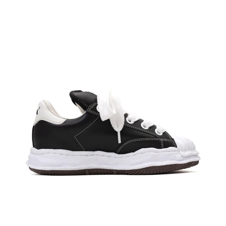 MIHARA YASUHIRO Blakey Puffer Low Black Black White US M 4.5