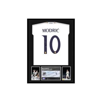Three For Madrid Team Soccer Memorabilia & Collectible Icons Certificate, Deluxe Mounting